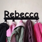 example personalised coat hook image
